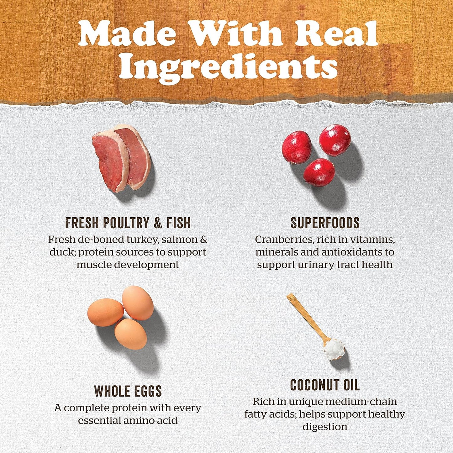 Now Fresh Grain-Free, Dry Cat Food, Turkey, Salmon and Duck Kibble, Real Meat and Fish Senior Recipe, 3 lb Bag